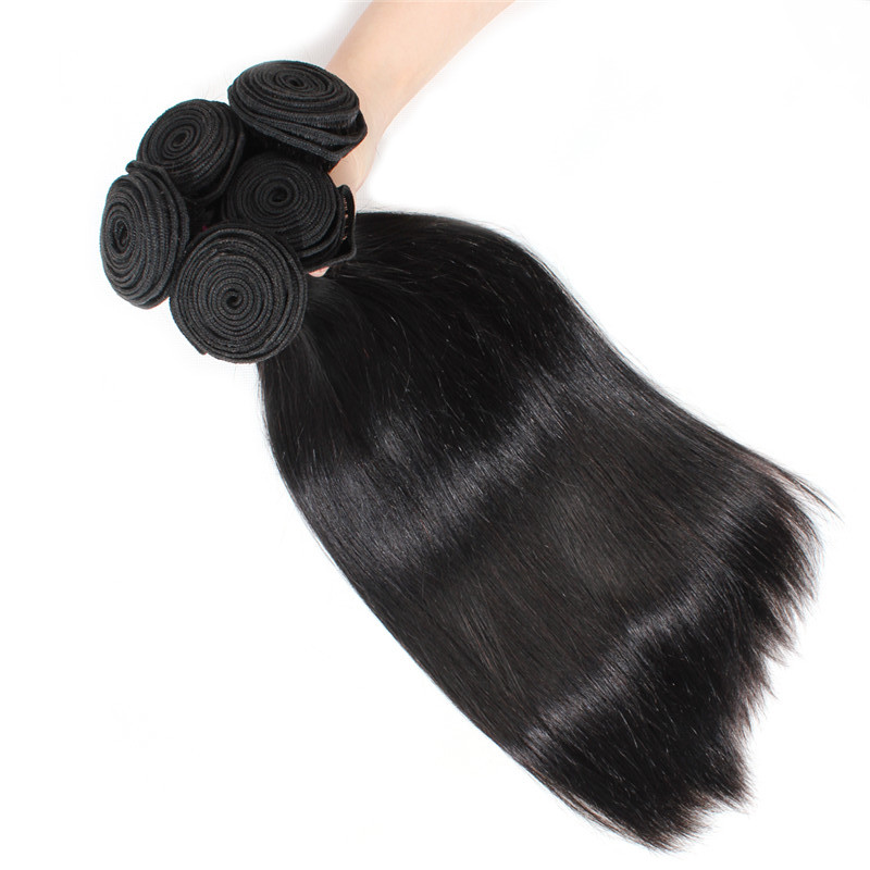 836 Inches Natural Color Silky Straight Cuticle aligned N100% virgin real malaysian hair weft