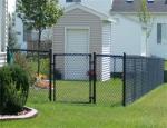 Anti Corrosive Square Hole Aperture 40mm Diamond Wire Mesh Fence
