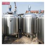 Horizontal Cryogenic Chemical Liquid Steel Making Machine Stainless Mixing Tank
