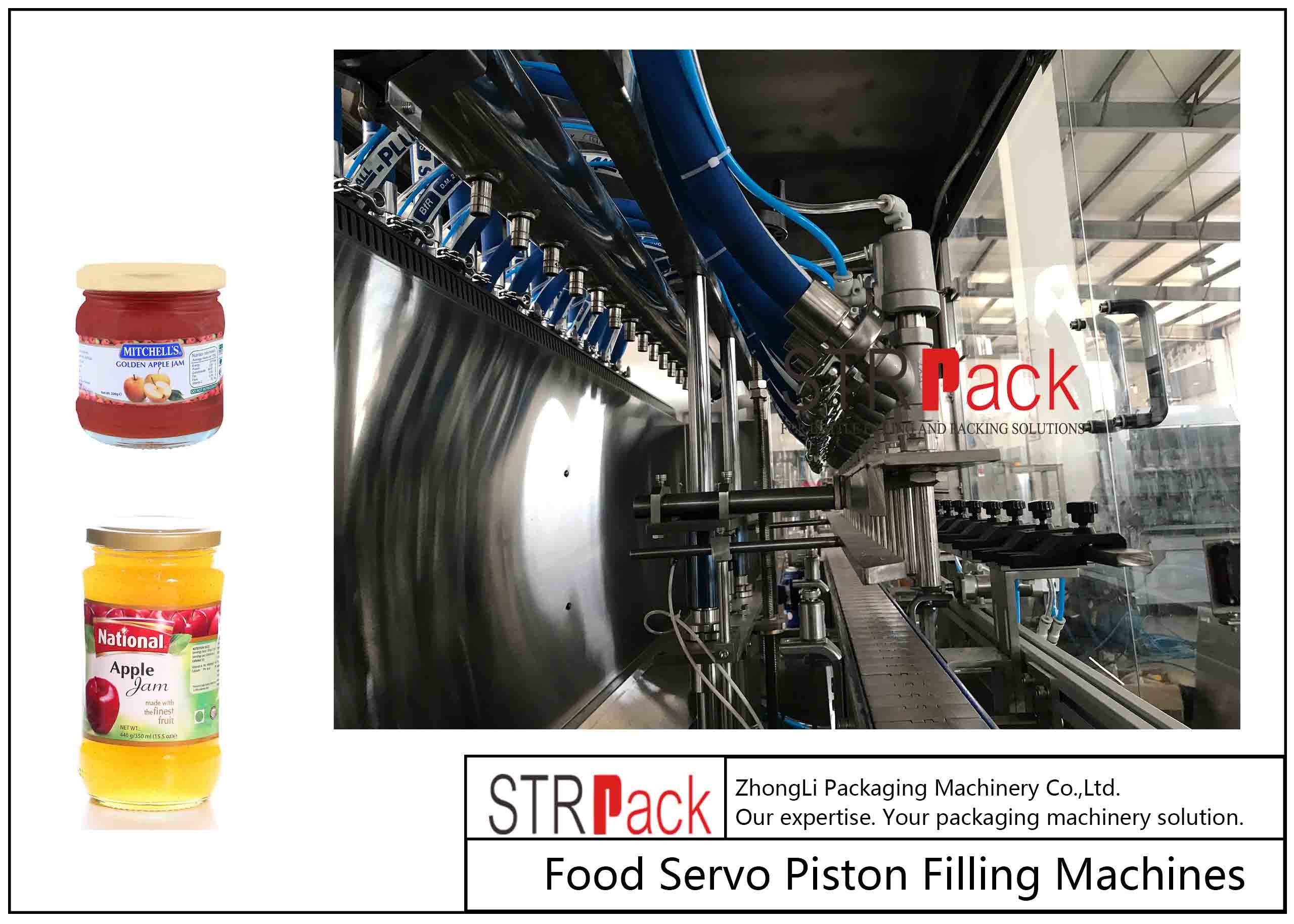 200kg Fully Automatic Honey Tomato Paste Filling Sealing Packing Machine 0.4-0.6MPa