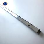 Nature Black Oxide Color Straight Teeth 1.0M 1000mm Rack For Sliding Gate Motor