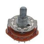 SR25C Inverter Rotary Switch 12 Positions DIP Rotary Band Switch Oven Rotary