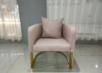 High Density Sponge Filled 53cm 68cm Wrought Iron Sofa Set