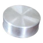 7*2 inch aluminum round silver cake baking pan Straight body solid bottom fixed