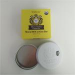 Candy Smell Proof Stand Up Pouch Packaging Weed Metal Cap Embossing Round Food