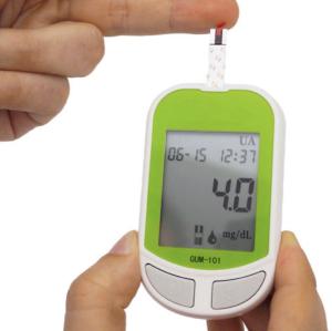 Wholesale HZ GUM-101 Blood Glucose Tester 7*52*18mm Uric Acid Test At Home from china suppliers