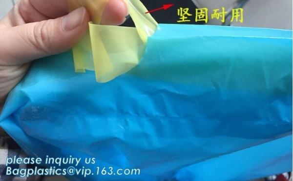 LDPE biohazard waste bin bags disposable medical autoclave bags, biohazard