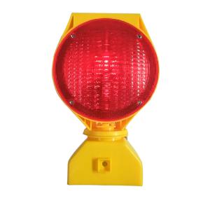 Wholesale RoHS Certified 1000MAH Construction Barricade Lights , Yellow Blinker Light from china suppliers