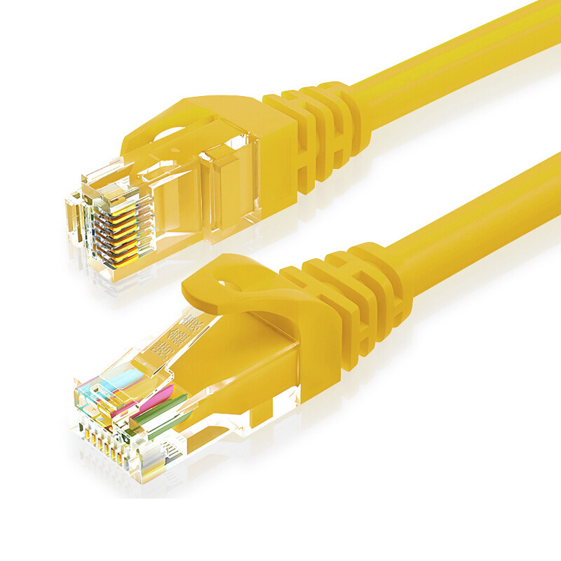 PVC Jacket Flexible 4 Pairs RJ45 Cat6 Patch Cord Unshielded