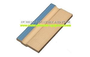 Wholesale Blue / Brown / White / Black Edge Tiles Ceramic For Swimming Pool from china suppliers