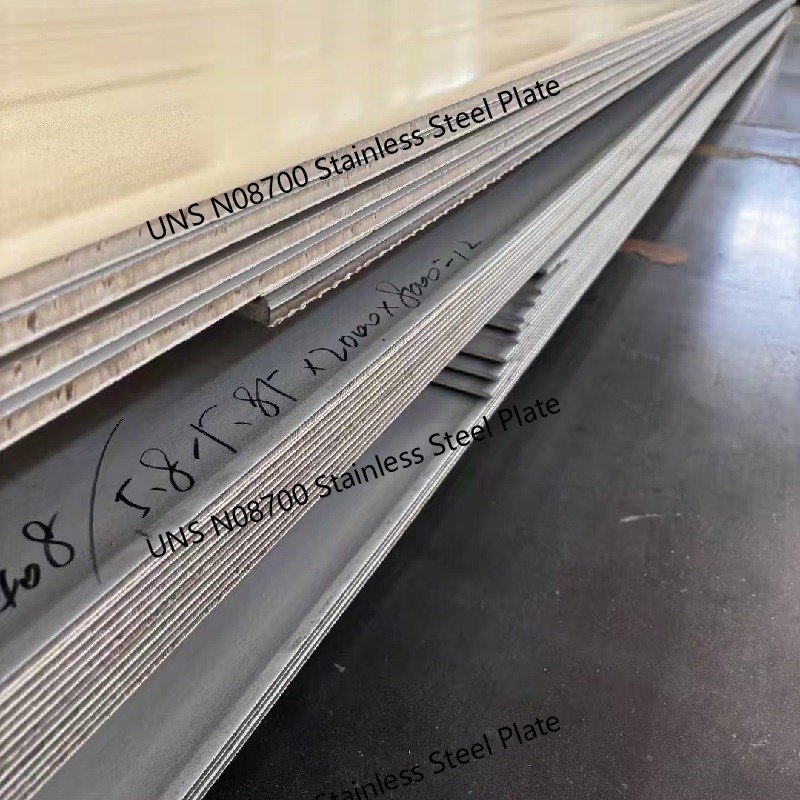 ASTM A240 UNS N08700 / 1.4886 Stainless Steel Plate Hot Rolled Forged