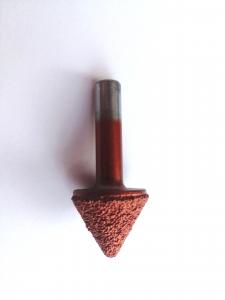 China Frosting Sintering Marble Granite CNC Router Bits For Diamaond / Stone Cutting on sale