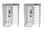 Direction Indicator Full Body Turnstile Square Shape Revolving 500mm Arm