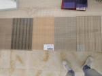 Fabric Etched Laminated Tempered Glass Art 25mm Custom Sizes
