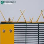 Customized Galvanized 358 Security Fencing Commercial Metal Iron Panel