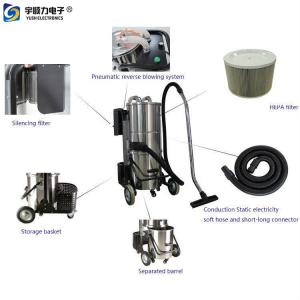 Wholesale 60L High Efficiency Filter Industrial Wet Dry Vacuum Cleaners With Air Compression from china suppliers