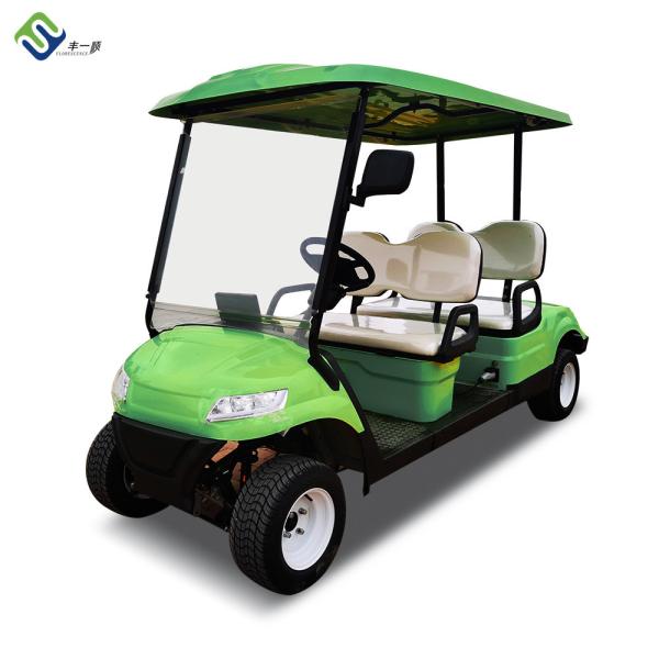 Electric NEV Golf Cart 48 Volt Club Car 4 Seater 80km-120km High Performance
