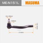 SE-N151L MASUMA CAR PARTS Tie Rod End for NISSAN MURANO Reference NO. D8640