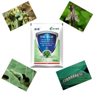 Wholesale Microbial Chemical Natural Vegetable Insecticides For Plants 0.1% Abamectin + 1.9% Bt SC from china suppliers
