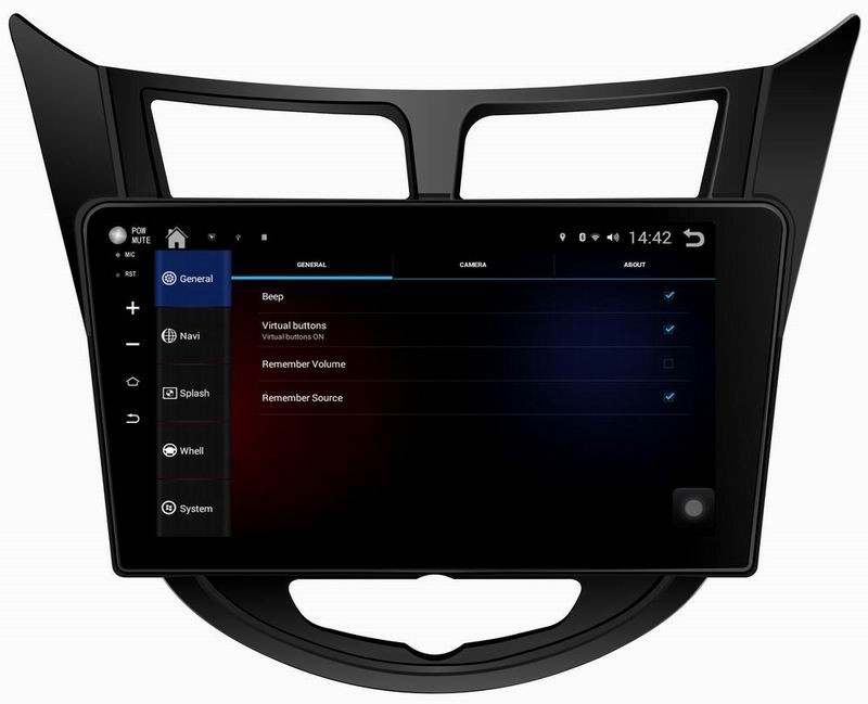 Ouchuangbo android 4.4 for Hyundai Verna 2010 with car radio dvd stereo 3g wifi 800*480 free shipping