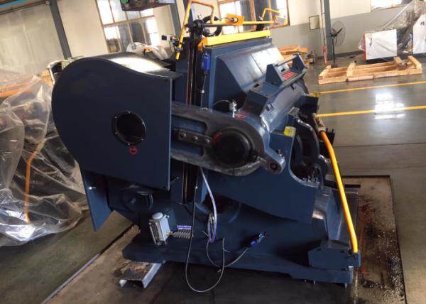 ML 1100 MM Paperboard Die Cutting Creasing Machine / Making Pizza Carton Box Die
