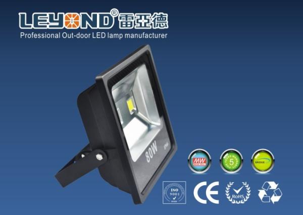 80W SlimLine Flood Light Epistar COB Waterproof LED Flood Lights Waterproof