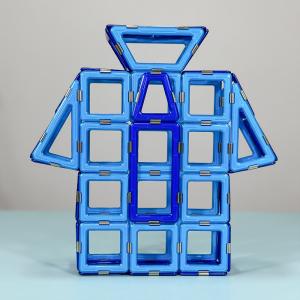 Wholesale Children Learning Toy Magnetic Tiles Building Blocks Shirt Shapes DIY Assembly from china suppliers