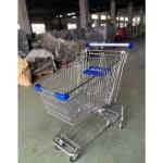 Wholesale Heavy Duty Metal Shopping Trolley Cart Collapsible Shopping Cart