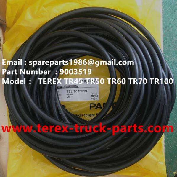 TEREX 09003519 O RING TYRE NHL DUMP TRUCK TR35 TR50 TR60 TR100 3305B 3305F 3303