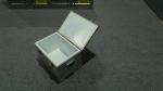Homful Glamping Outdoor Camping Aluminum Alloy Insulated Waterproof Storage Box