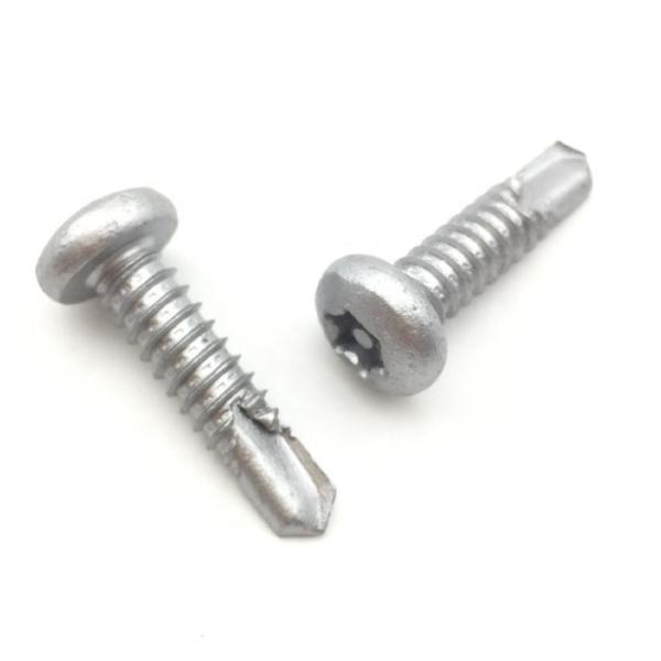 Torx Self - Drilling Screw Austenitic Stainless Steel Drilling Tail Composite