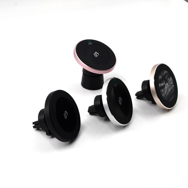 Fast QI 10W Wireless Charging Magnetic Car Mount Holder