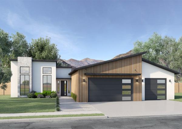 AS / NZS / USA Prefabricated Luxury Villas Durable Efficient Homes Light Steel