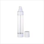 80ml 120ml Airless Bottle Packaging Rotary Airless Pump Bottle With Collar Base