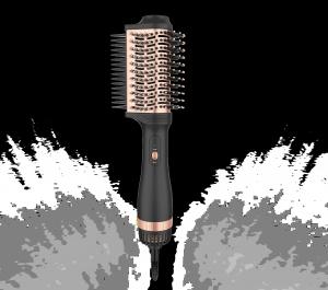 Wholesale 3-In-1 Brush Dryer Water Droplets Hot Air Blow Dryer Brush In One Water Droplets Brush Dryer For All Hair Types from china suppliers