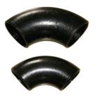 Pure Forged Carbon Steel 90 Degree Elbow Seamless Astm Butt Welded