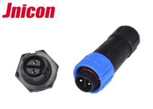 Wholesale Outdoor Waterproof Circular Connector IP67 2 Pin Push Locking Nylon Material from china suppliers