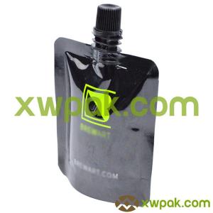 Wholesale Reusable Liquid Plastic Packaging Bags / Juice Drink Stand Up Spout Pouch Packaging from china suppliers