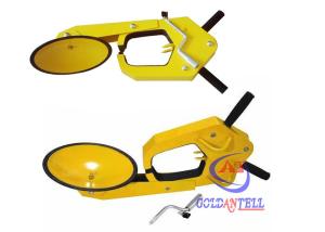 Wholesale Heavy Duty Car Wheel Clamp Protection Locks / Adjustable Size wheel clamps for cars from china suppliers