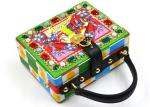 Leather Printing Sparkly Ladies Clutch Bag , Light Diamante Prom Clutch Bag