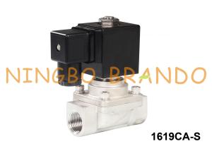 Wholesale 3/8'' Steam And Hot Water Solenoid Valve Stainless Steel 24V 220V from china suppliers