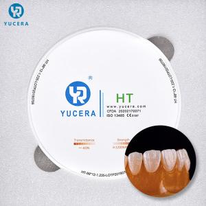 Wholesale 98 Open System HT White Dental Zirconia Discs 25mm Thickness from china suppliers