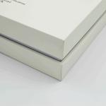 300g White Luxury Gift Boxes 30cm x 30cm MDF Skincare Personal Care Packaging