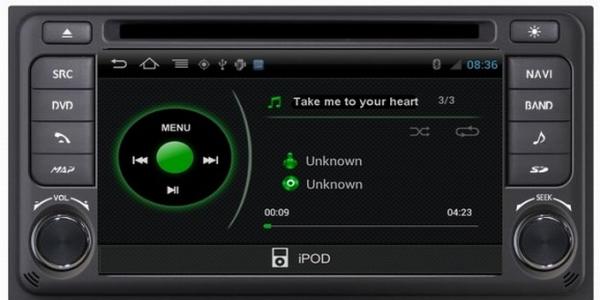 Ouchuangbo Car Navi Multimedia Android 4.0 DVD Player for Toyota Etios 2013 S150