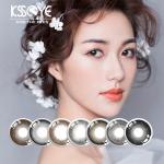 KSSEYE Glutinous Dolly Black Circle Lenses Contacts For Big Eyes
