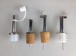 2016 Best Selling Cork Stainless Steel Oil/Wine Pourer with Cork Stopper