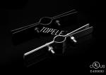 Black Steel Pipe Clamps Zinc Plated for Support Conduit / Tubing , UL Certificat