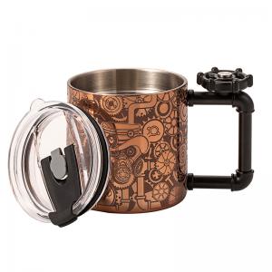 China 12oz Stainless Steel Coffee Mug Insulated Coffee Travel Mug Camping on sale