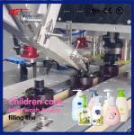 CE ISO9001 Electric Dishwashing Liquid Filling Machine 60 Bottles / Min
