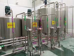 China Syrup Melting Powder Fruit Juice Processing Equipment 1000L-5000LPH​ on sale
